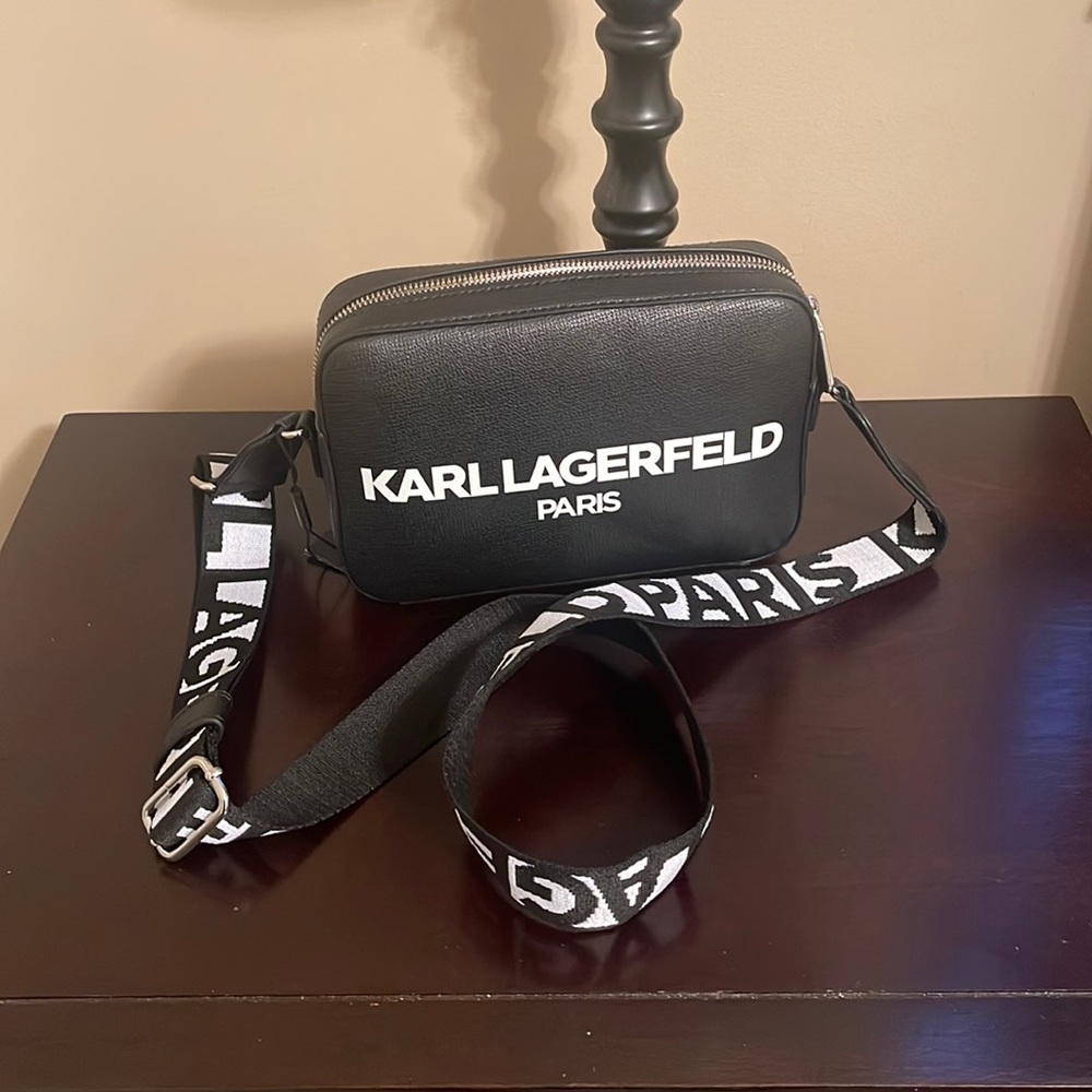Karl Lagerfeld Paris Maybelle Camera Bag Crossbody
